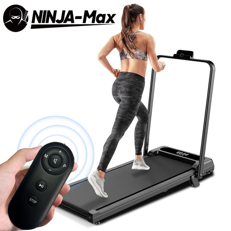 Ninja-max 0-8km/h Esteira Elétrica-Ajuste Avelocidade Remoto Portátil Fitness Residencial