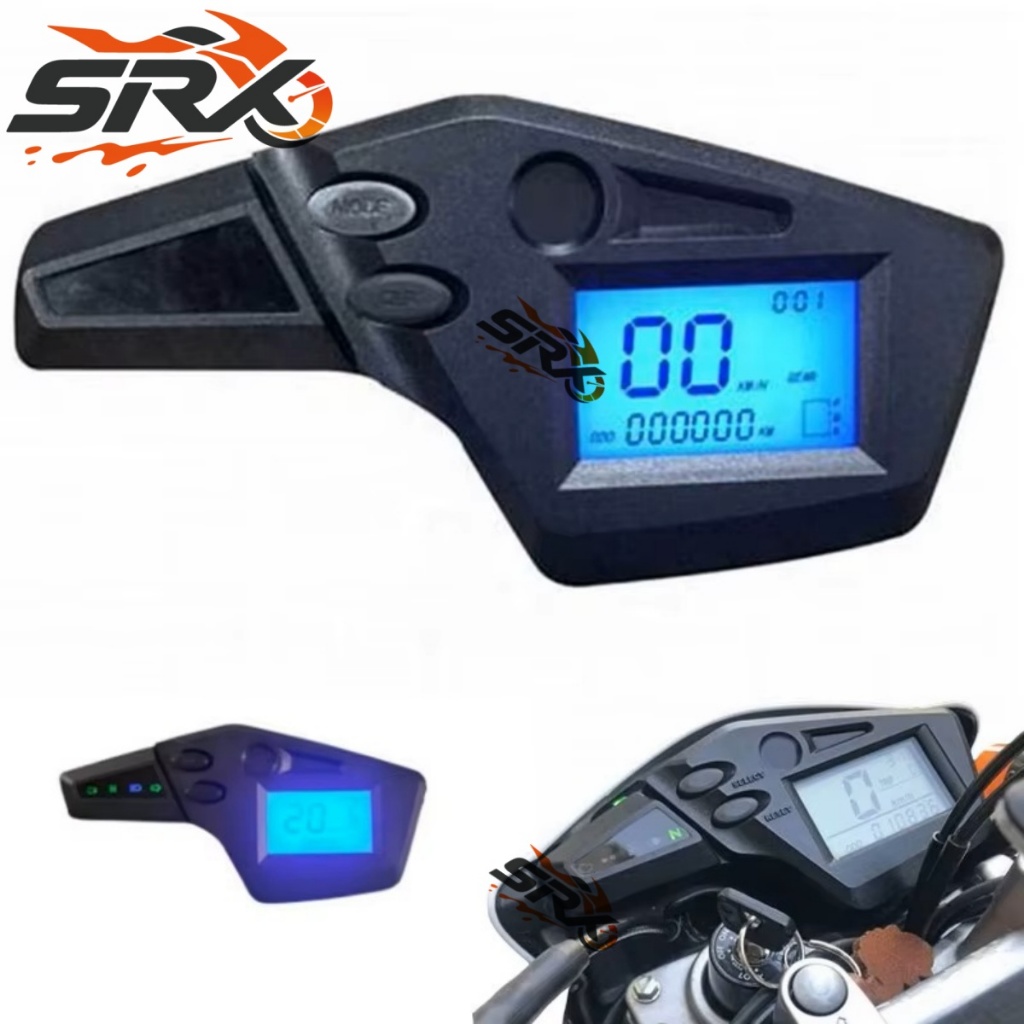 Para Motomel Xmm 250 Yamaha XT250 XT660 XTX 660 XTX660 XT660R LED Medidor Digital Montagem Odômetro Tacômetro Velocí