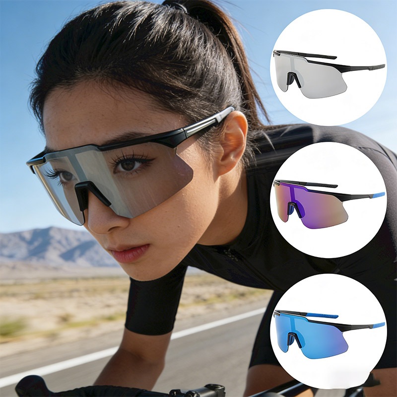 Óculos Ciclismo Bike Esportivo Beachtenis Corrida Uv400 Óculos De Sol Feminino Óculos De Grau Feminino Vem em Oferta na Shopee