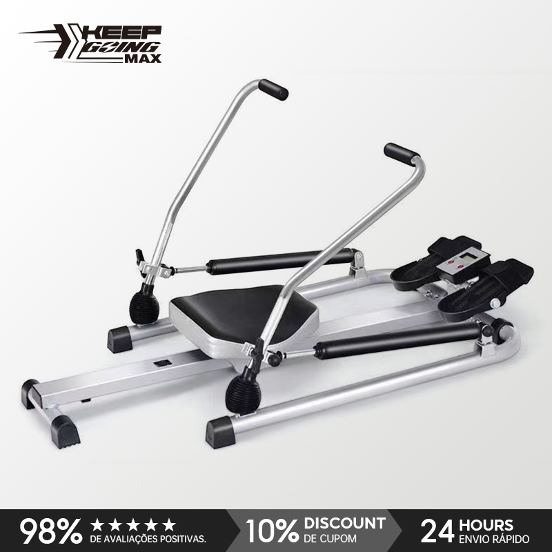 Máquina Hidráulica De Remo A Seco , Com Painel De Exibição digital , Capacidade De Carga De 120 kg . em Oferta na Shopee