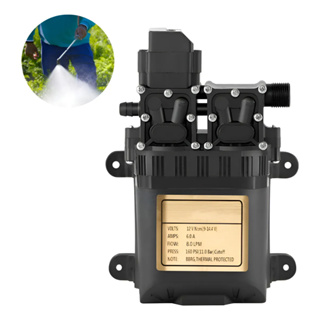 12v 160psi Motor Bomba Diafragma Pulverização Irrigação 8l/m Preto em Oferta na Shopee