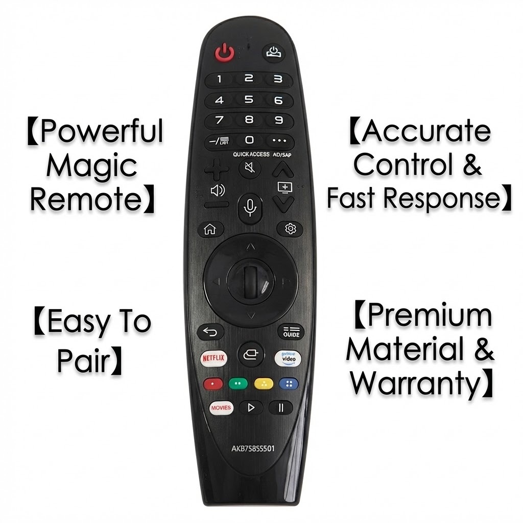 Controle Remoto de Substituição para LG An-mr20ga Mr19ba Smart Tv 2017-2020 NanoCell 4K 8k Venda de Férias