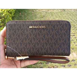 Fashion Travel Large Flat Zip MF Phone Case Wristlet Wallet original M Purse for  woman em Oferta na Shopee