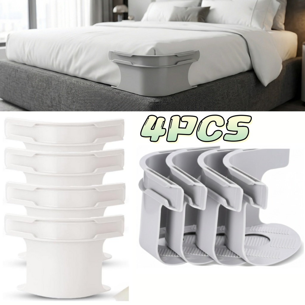 Kit 4 Peças de clipes invisíveis para fixação de lençóis e colchas, prendedores de faixa em Oferta na Shopee