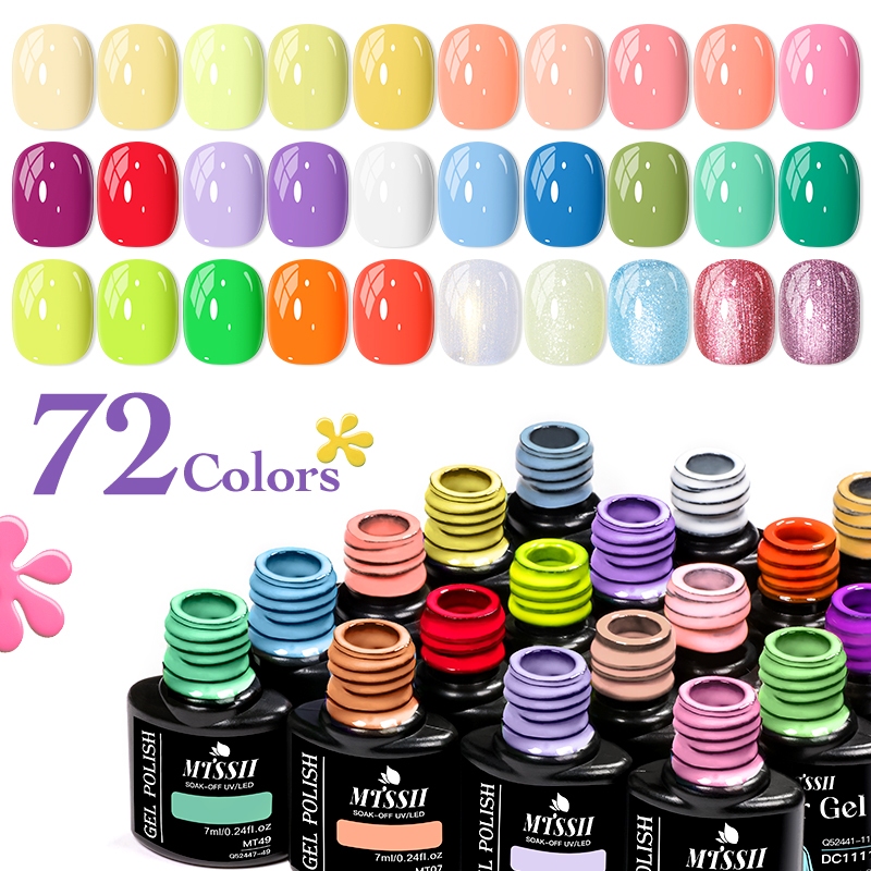 MTSSII 7ml De Esmalte De Unha De Gel UV LED Verniz Arte