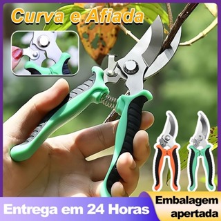 Tesoura de Poda Tesoura Aço inoxidável Super Afiada para Jardinagem Floricultura Antiderrapante em Oferta na Shopee