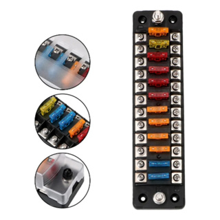 Caixa Automotiva Universal Do Porta-Fusíveis Motorhome 12 Maneiras em Oferta na Shopee