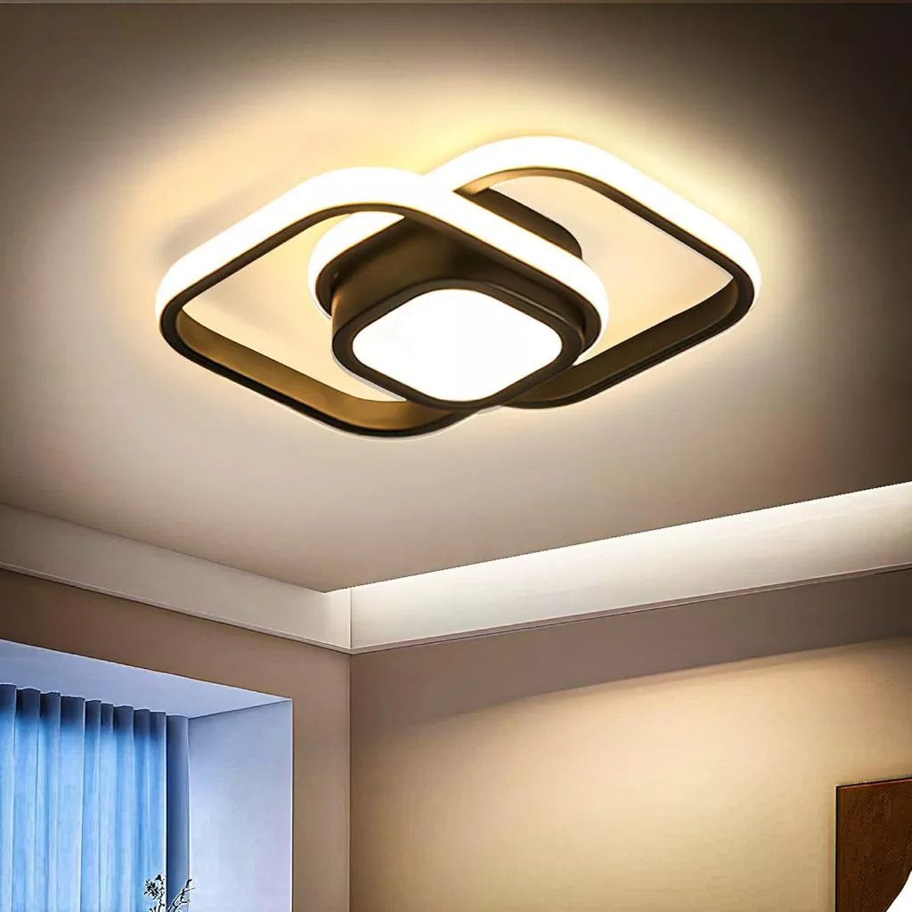 Luminária De Teto Led Decoração Minimalista Moderno Pendente Lustre Plafon para Sala Quarto Ceiling Light em Oferta na Shopee