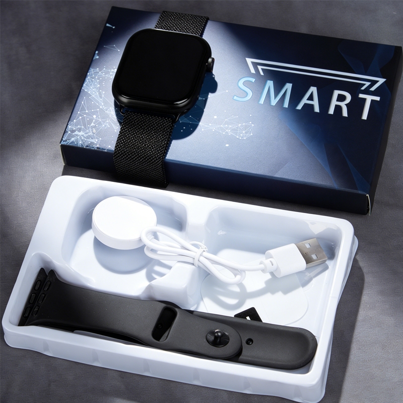 Smartwatch Relógio Inteligente Masculino Chamada De Saúde Bluetooth , Digital Feminino Calculadora Conjunto De Presente