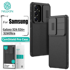 Nillkin Capa De Telefone Para Samsung Galaxy S26 Ultra S26/S25/S24/S23/S22 FE TPU + Controle Deslizante De Lente PC Anti