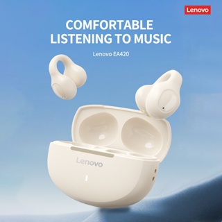 Lenovo Fones De Ouvido EA420 Esporte Bluetooth 5.4 Sem Fio Com Microfone TWS Em Forma De U Tipo Clipe Fone Controle De T em Oferta na Shopee