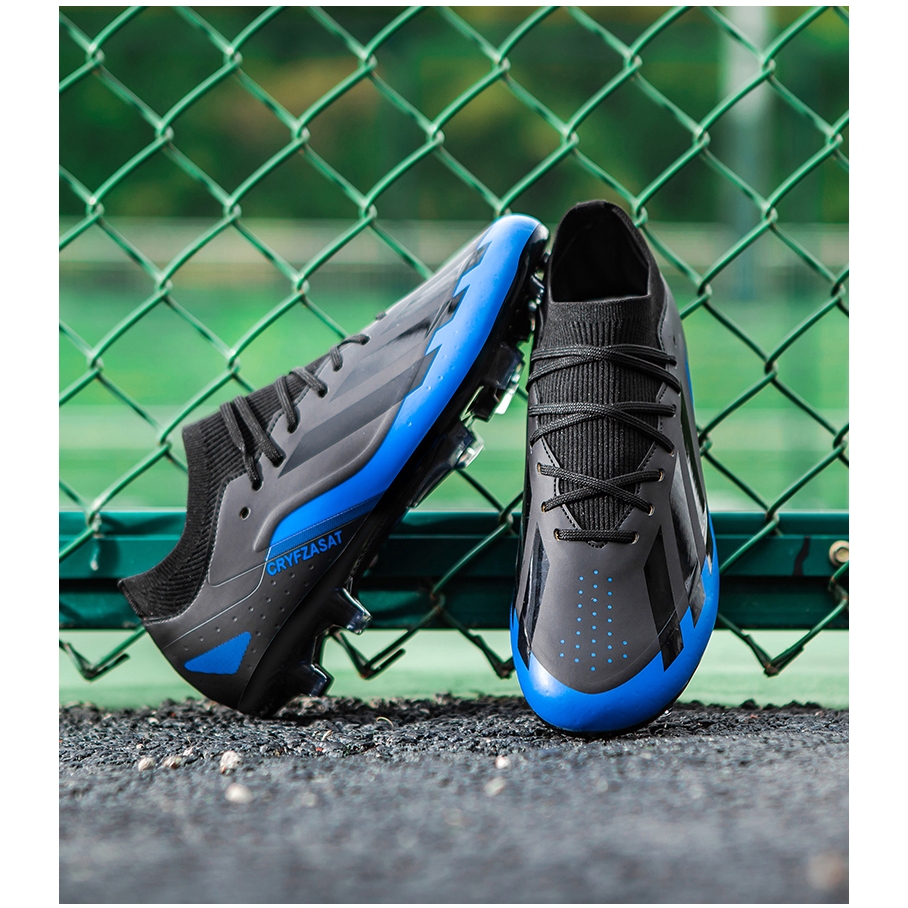 Botas De Futebol Resistentes Masculinas COD Para Áreas Internas , Sapatos Profissionais FG Society Indoor Five-Made Unis