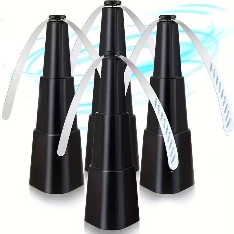 Kit 1/2/4 Espanta Mosca Mini Ventilador Repelente Mosquito Mesa em Oferta na Shopee