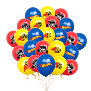 Hot Wheels Balão De Látex De 24 Peças De Rodas Quentes Para Decoração De Festas De Aniversário Crianças em Oferta na Shopee