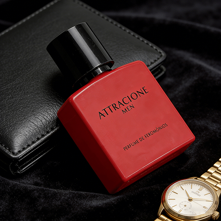 Attractione Men Perfume (Perfume Masculino com Feromônios Ativados) 25ML