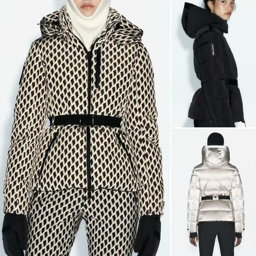 Jaqueta De Algodão Acolchoada Série Esqui Novo Estilo De Inverno 8073079 8073080 8073078