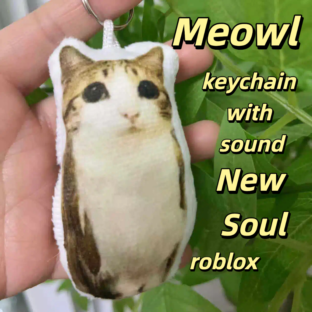 Meowl meme New Soul roblox Chaveiro Com Som Presente popular em Oferta na Shopee