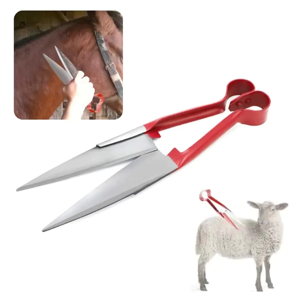 Tesoura Para Poda e Tosa Aparar Crinas Tosquia Jardim Cavalos Ovelhas Tipo Mola em Oferta na Shopee