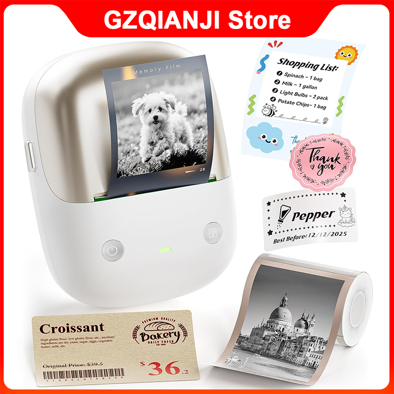 NIIMBOT B2 Pro 300DPI Label Maker Vermelho Preto Impressão Em Cores De Fotos Autoadesiva Para Casa De Negócios