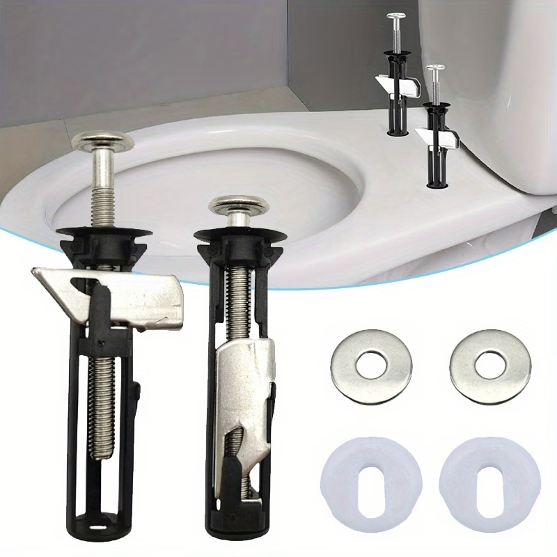 Kit De Parafusos E Buchas Para Assento De Vaso Sanitário em Oferta na Shopee