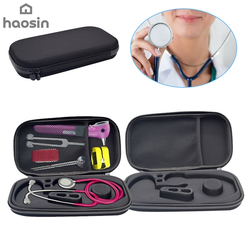 Imagem Capa Protetora Preta Para Estetoscópio Com Zíper-Universal Medical