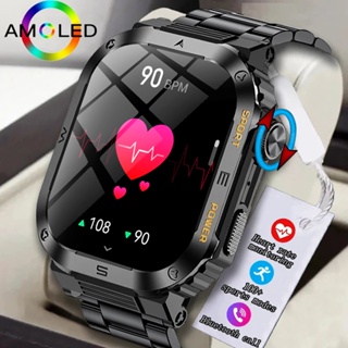 LIGE Relógio inteligente masculino 100 + esportes ip68 à prova dip68 água bt chamada detecção de freqüência cardíac em Oferta na Shopee