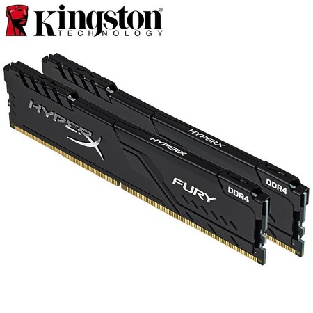 Kingston HyperX FURY DDR4 8GB 16GB 2133Mhz 2400MHz 2666MHz 3200MHz Memória RAM DIMM De Mesa Para Jogos 288 Pinos