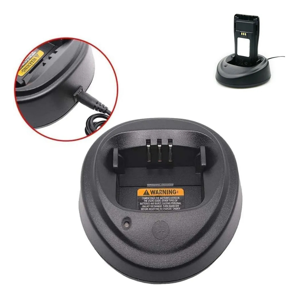 Base Rádio Para Motorola Ep450 Dep450 12v