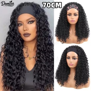 70CM Peruca Cacheada Peruca longa Peruca de Para Uso Diário Feminino DO em Oferta na Shopee