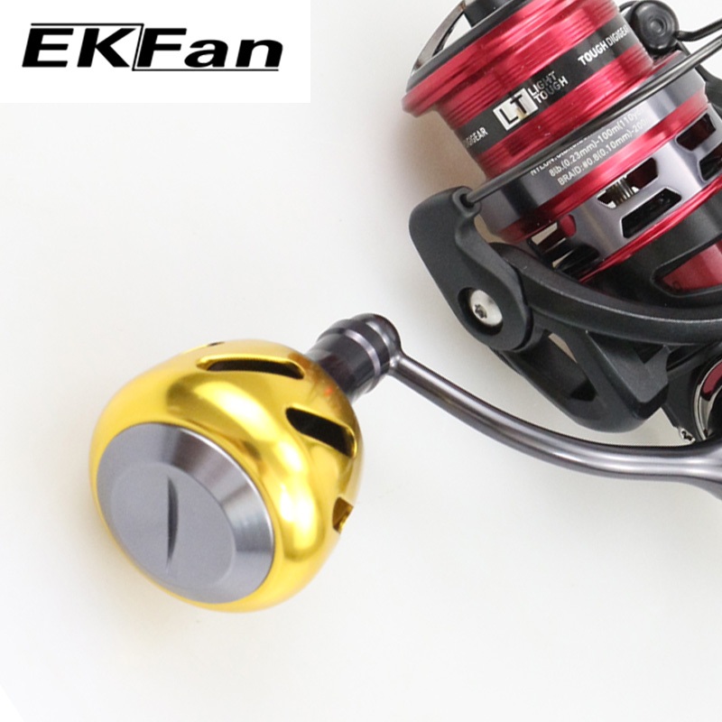 EKfan 30mm Botão De Carretel De Pesca De Liga De Alumínio Para Shimano Daiwa abu Molinete De Isca De Arremesso Peças DIY