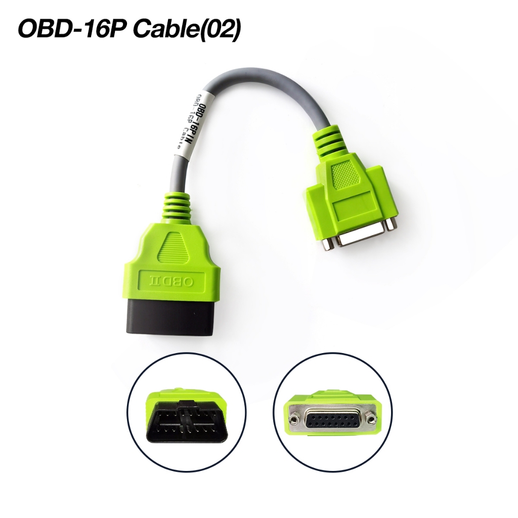 OBD2 16PIN Para DB15PIN Interface MOTO-02 Cabo De Comunicação Motocicleta OBDII Conexão Automotiva