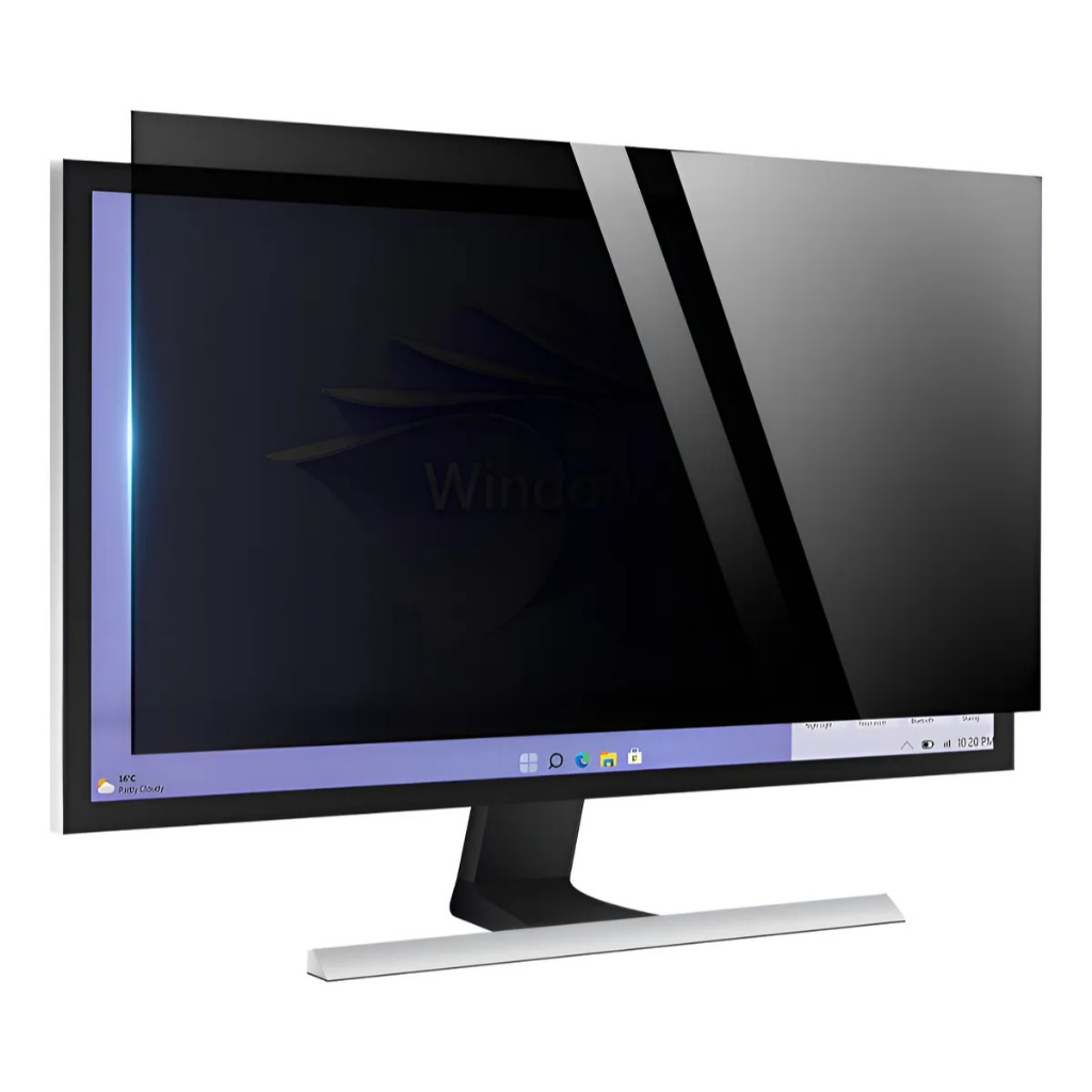 Filtro De Privacidade P/ Monitor 24 Polegadas Tela 16:9 Preto