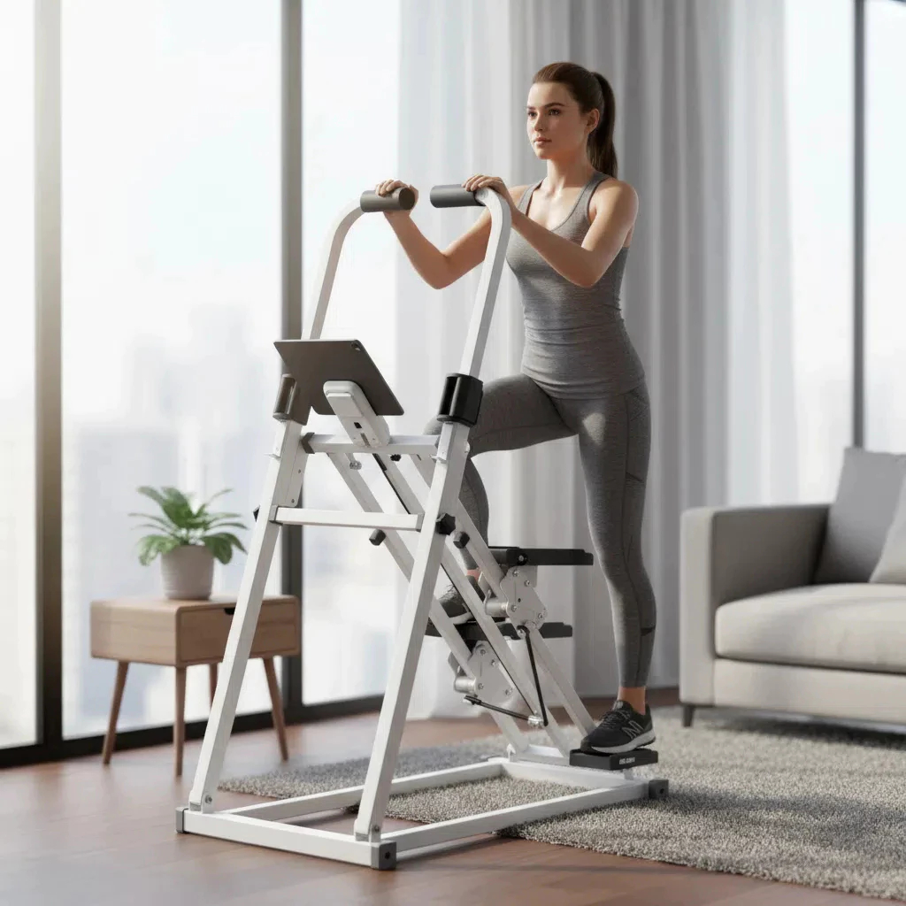 Escalador Silencioso - Modeladora de Glúteos, Suporta Até 200kg+ 3 Níveis de Inclinação
