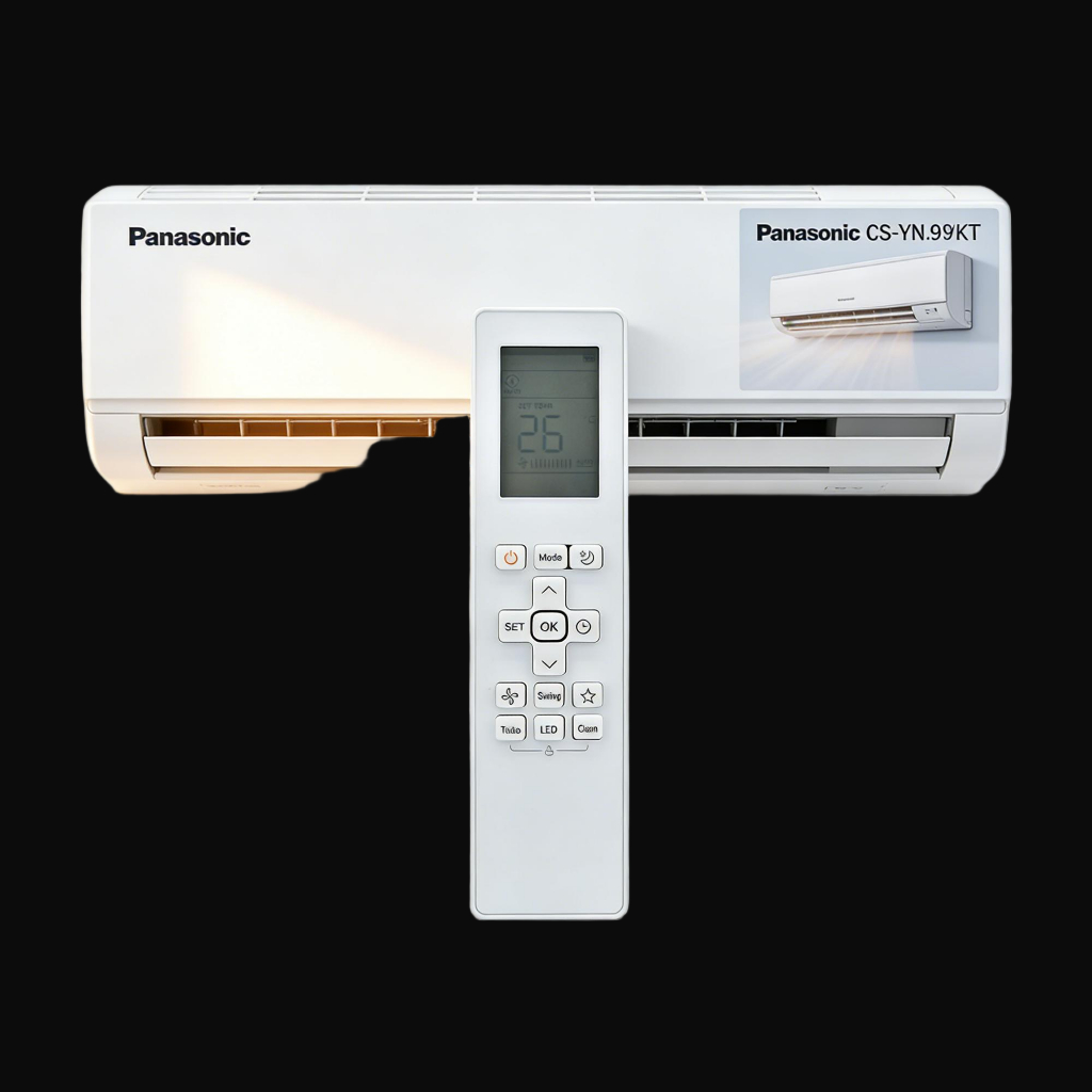 RG10B Remote Control for Panasonic YU (ZKT) Series Inverter 18097 BTU Air Conditioner（Includes one air conditioner only）