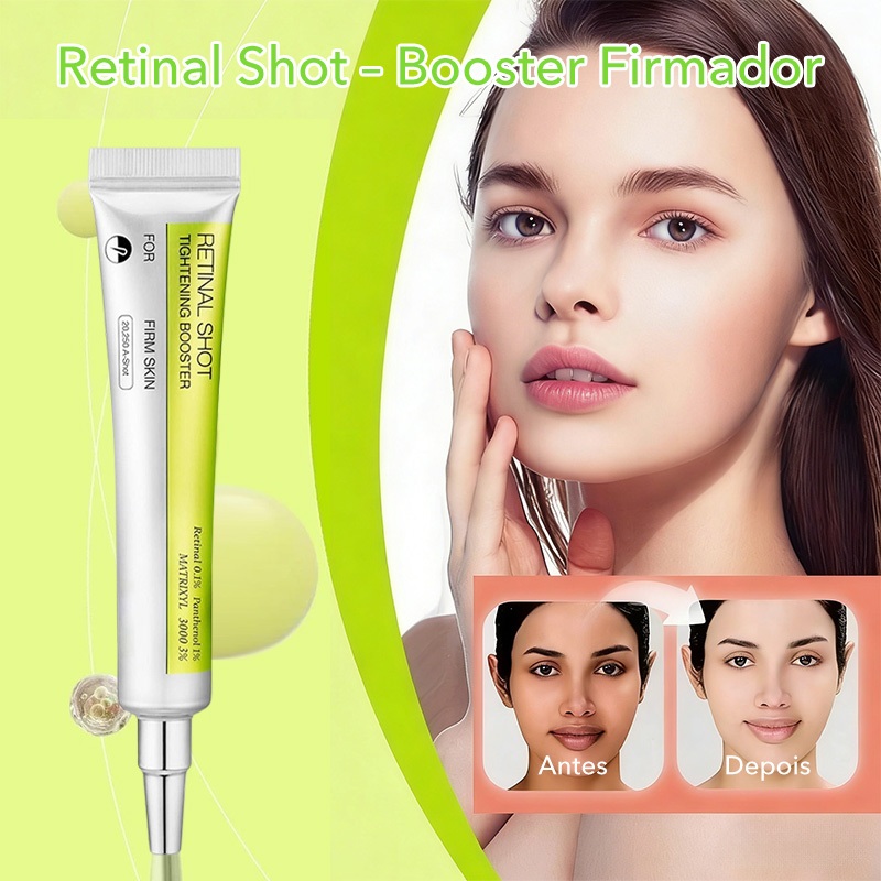 Retinal Shot Tighting Booster Nutritivo Cuidados Faciais Líquido Hidratante Eficiente E Agrupado em Oferta na Shopee