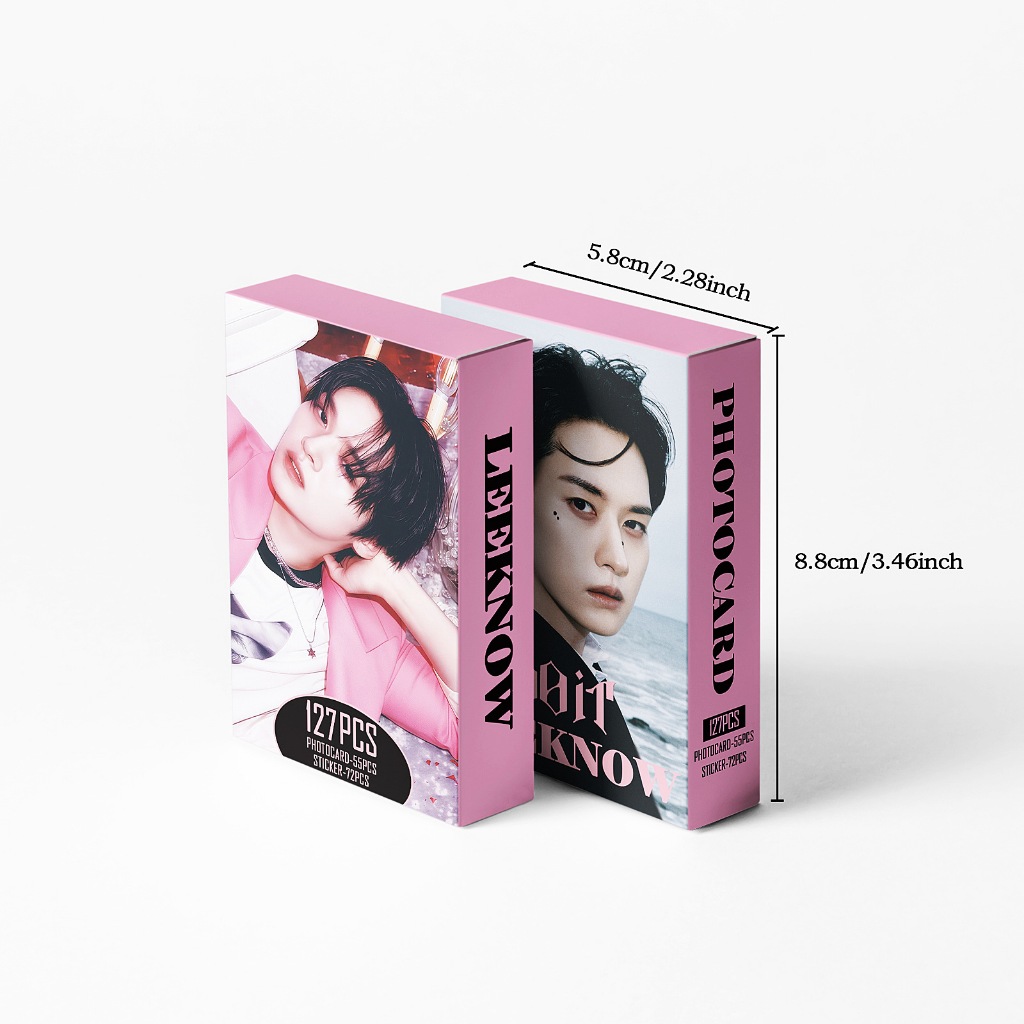 127 Unidades/Caixa Stray Kids Solo Lee Know Photocards Cartão De Coleção Dominar em Oferta na Shopee