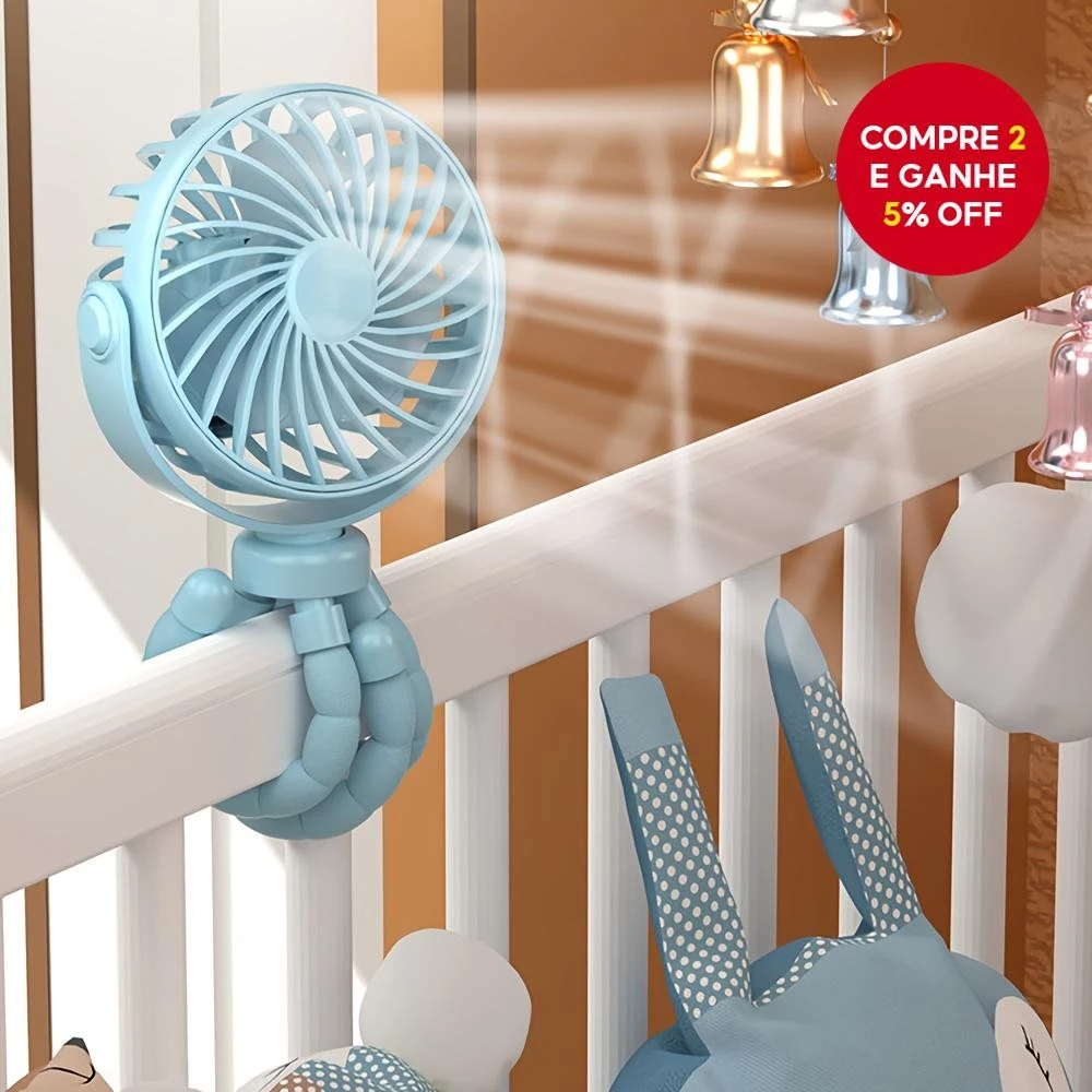 Ventilador De Resfriamento De Polvo Portátil , Recarregável Por USB , Miniventilador Silencioso Com 3 Velocidades ​ Trip