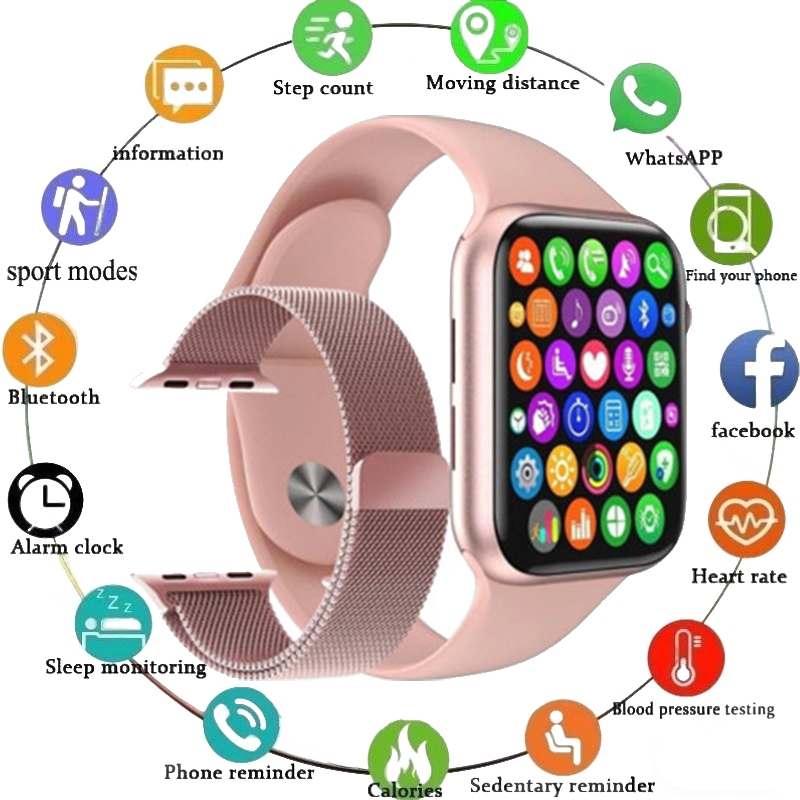 [Duas pulseiras] Smartwatch S20 PRO MINI Watch Pro Série 10 Bluetooth Relógio inteligente Monitoramento de frequência ca