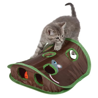 Brinquedo Para Gatos Esconderijo Toca Para Caça Interativo