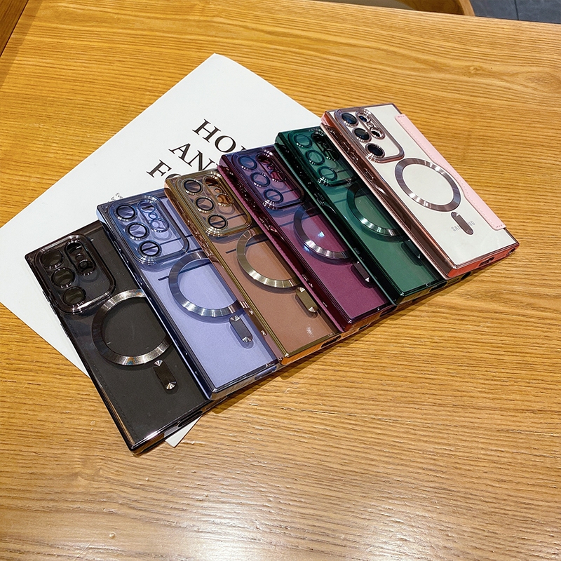 Nova Capa De Couro flip Com design De Nome Personalizado , Telefone Para Samsung Galaxy s26 ultra s25 s24 s23 — imagem 2 de 2