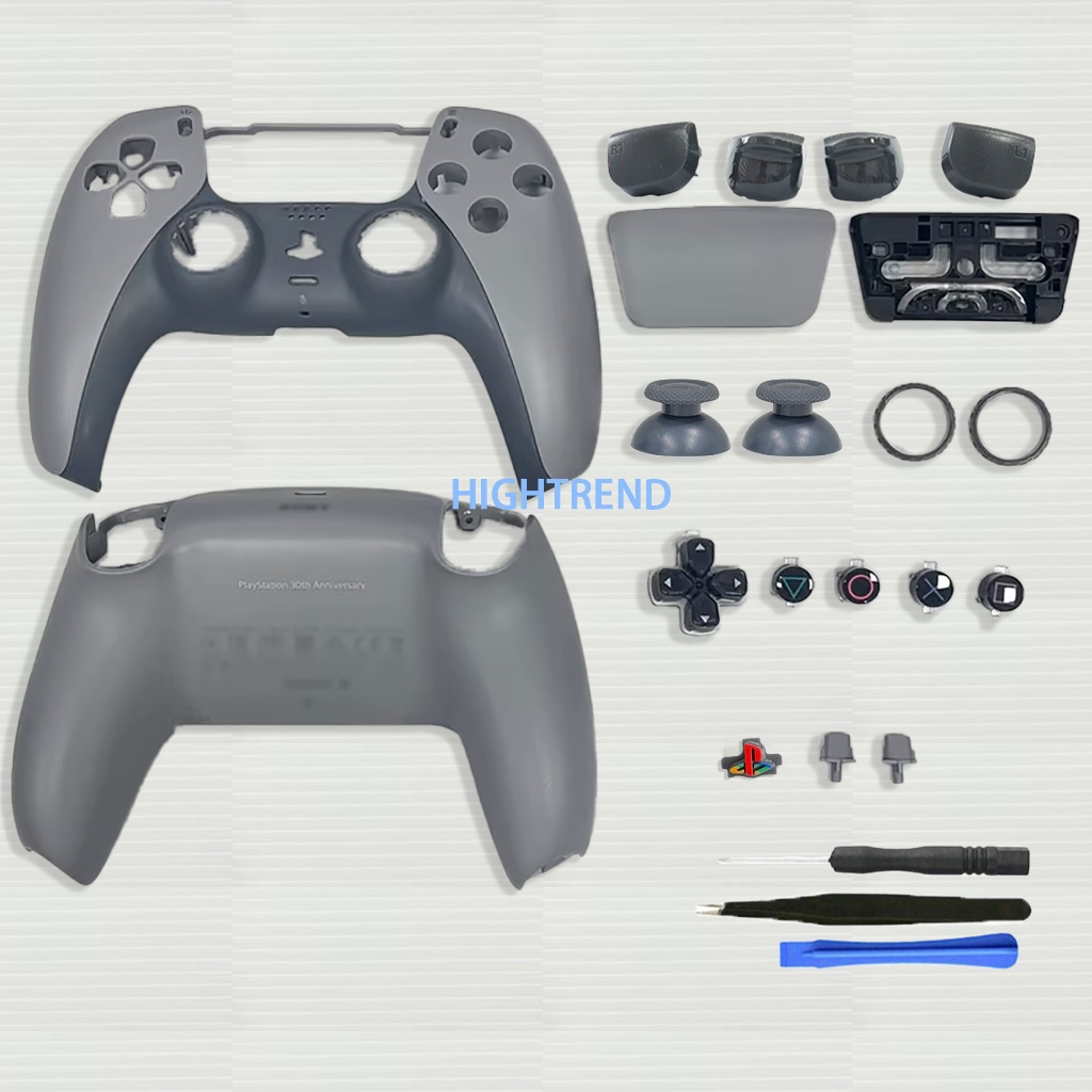 Capa para Controle PS5 Tema 30º Aniversário – Acabamento Brilhante, Antiderrapante e Resistente ao Suor