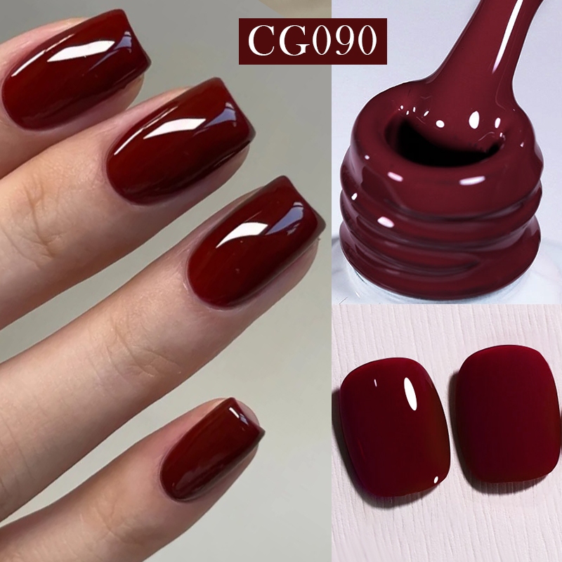 Born Pretty Nail Gel Polonês Natal Vermelho Roxo Soak Off Uv Led Verniz Brilhante Art