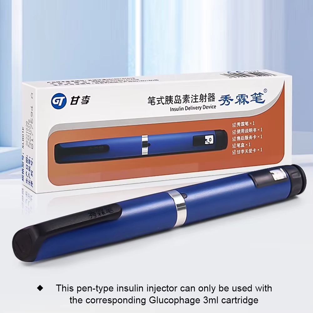 Caneta De Insulina Portátil Novo Nord Ganli 3ml Gargine Lilly Seringa Sanofi Injeção De Ajuste De Engrenagem