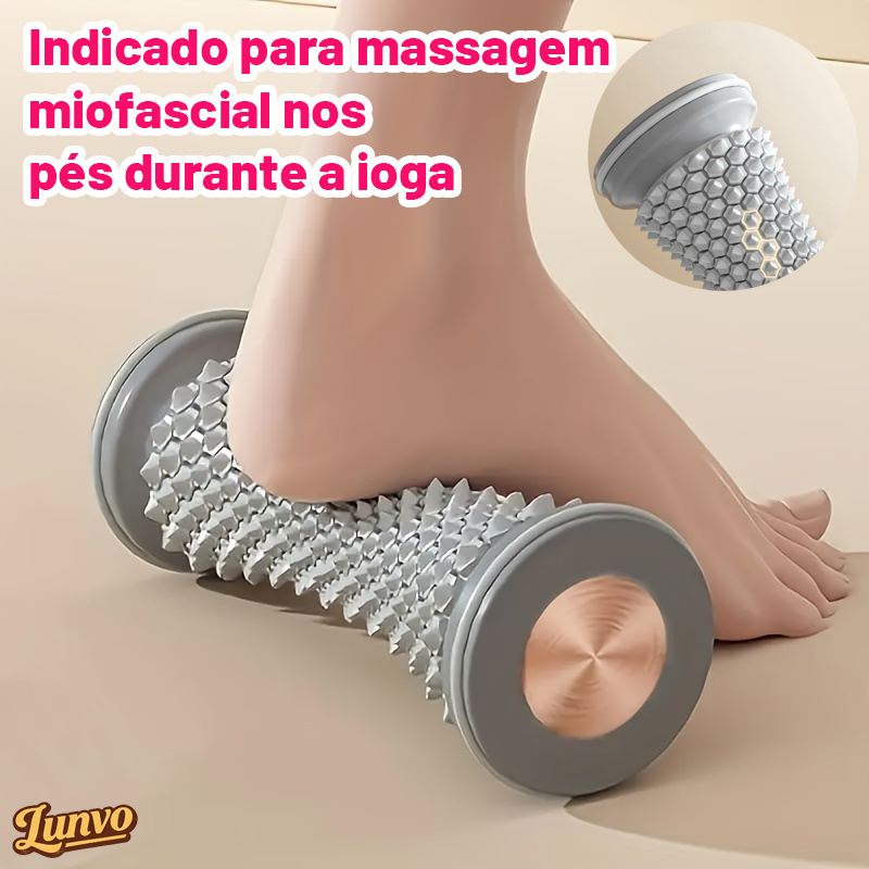 Rolo De Massagem Massageador De Pés , Bola De Ioga , Fáscia Plantar , Cuidados De Relaxamento Muscular , Manual De Plást