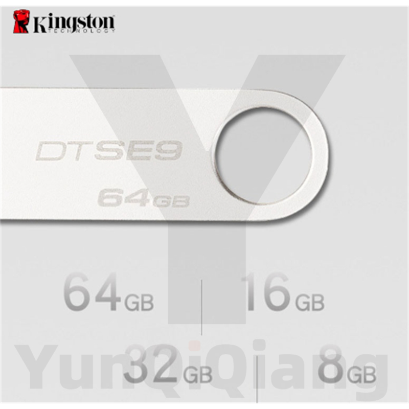 Kingston Mini Flash Drive 1GB 2GB 4GB 8GB 16GB 32GB 64GB 128GB Metal À Prova Dwaterproof Água De Alta Velocidade Unidade