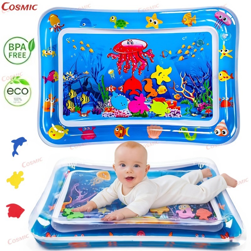 Tapete Infantil Bebê Inflável Água Atividades Sensorial Almofada  Menino e Menina em Oferta na Shopee