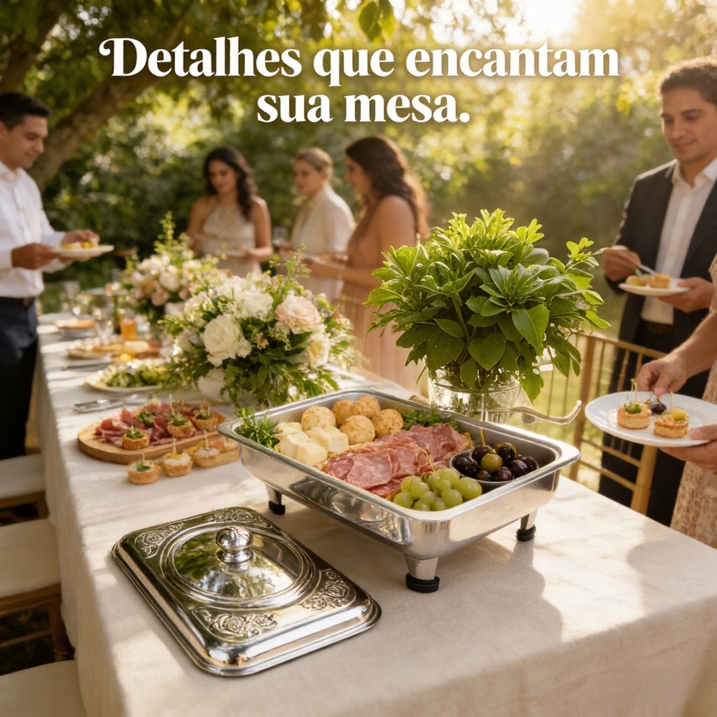 Travessa Servir Rechaud Leve Inox Tampa E Com Pé Buffet Mesa,Protetor De Vento Para Fogareiro Wind Shield Camping em Oferta na Shopee