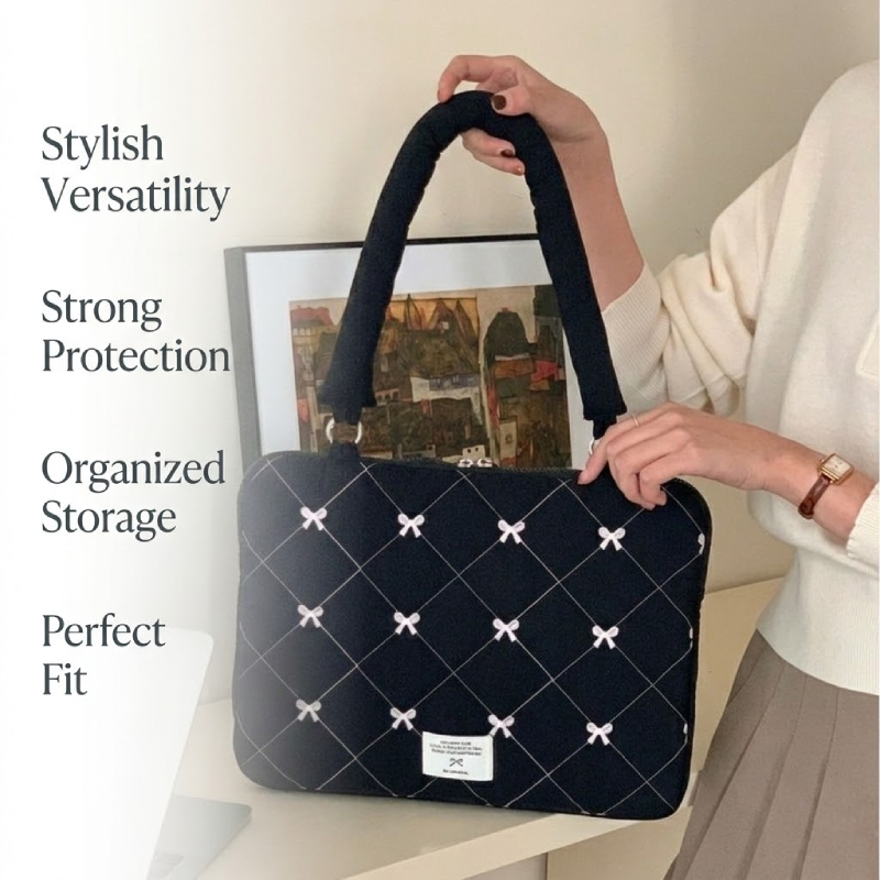 Mulheres Arco Portátil Manga Bonito Caso À Prova De Choque Estilo Japonês Saco Para 8-15.6 Polegada Dispositivos Present em Oferta na Shopee