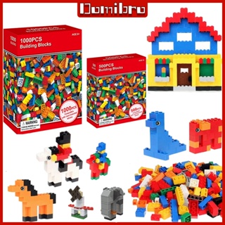500/1000 Pcs Blocos De Construção De Peças Crianças Brinquedos DIY Educativos em Oferta na Shopee