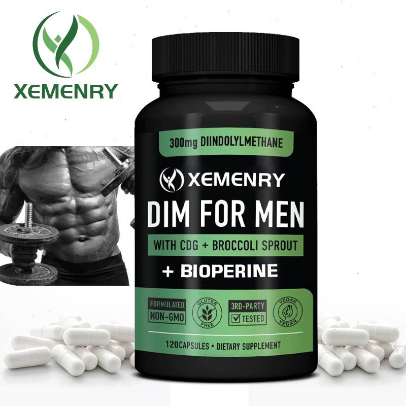 XEMENRY contains DIM (diindolemethane), made in the USA, 30/60/120 capsules